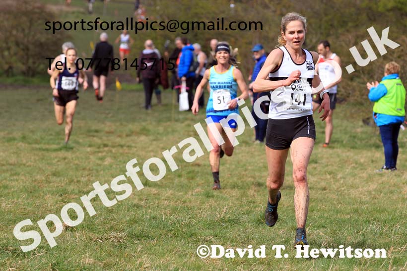 Womens and Mens 65+ in the 2023 BMAF Cross Country Champs., Wallsend. Photo: David T. Hewitson/Sports for All Pics